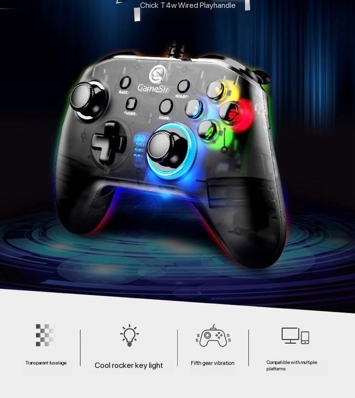 GameSIr T4W wired switch computer PC joystick