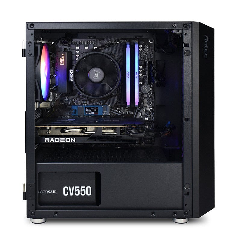 G5 Ryzen 5 5500 Radeon RX 6600 Gaming PC 57736