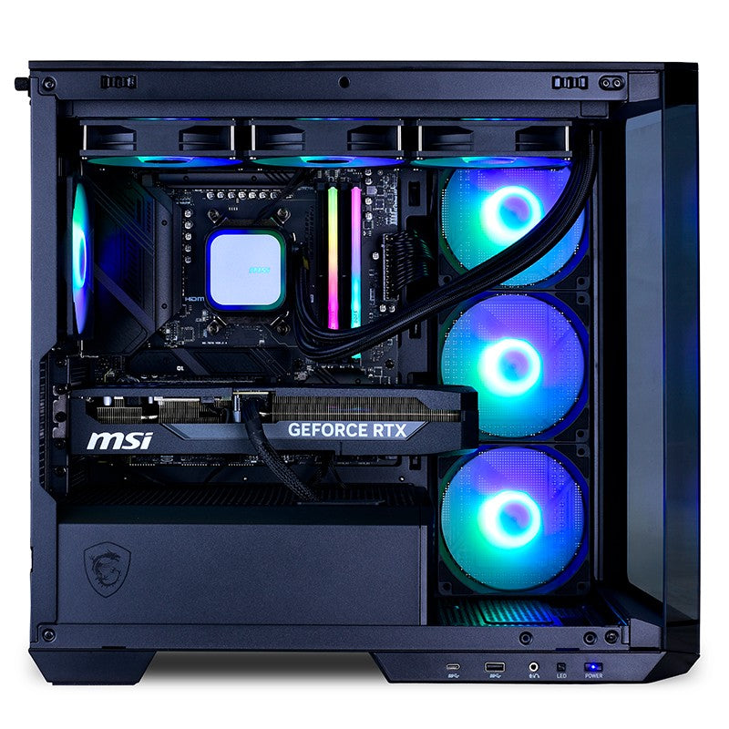 G7 Ryzen 7 7800X3D GeForce RTX 5070 Gaming PC Powered by MSI 59063