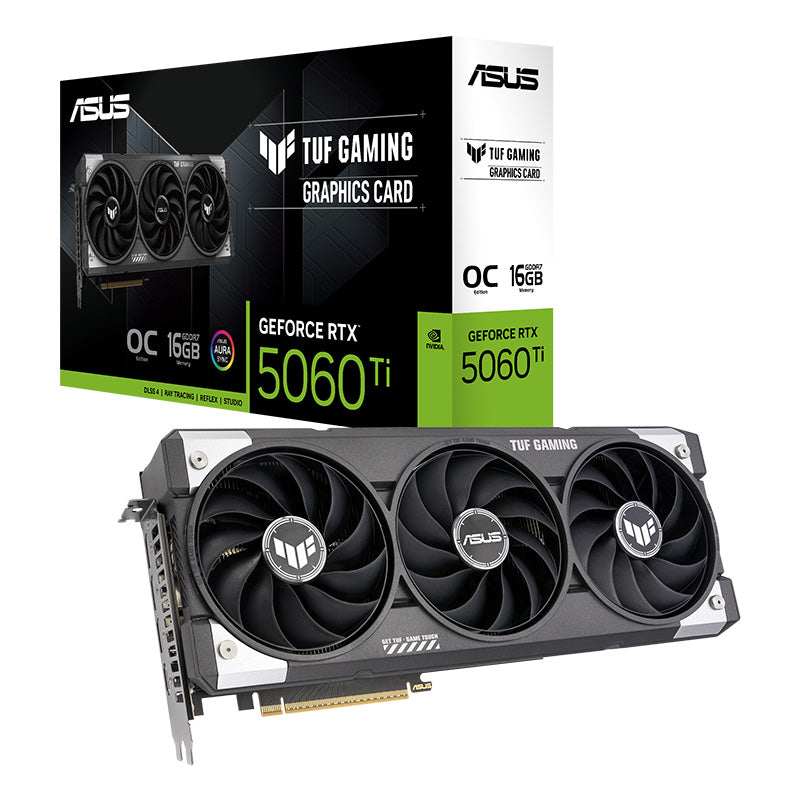 Asus TUF GeForce RTX 5060 Ti O16G Gaming Graphics Card