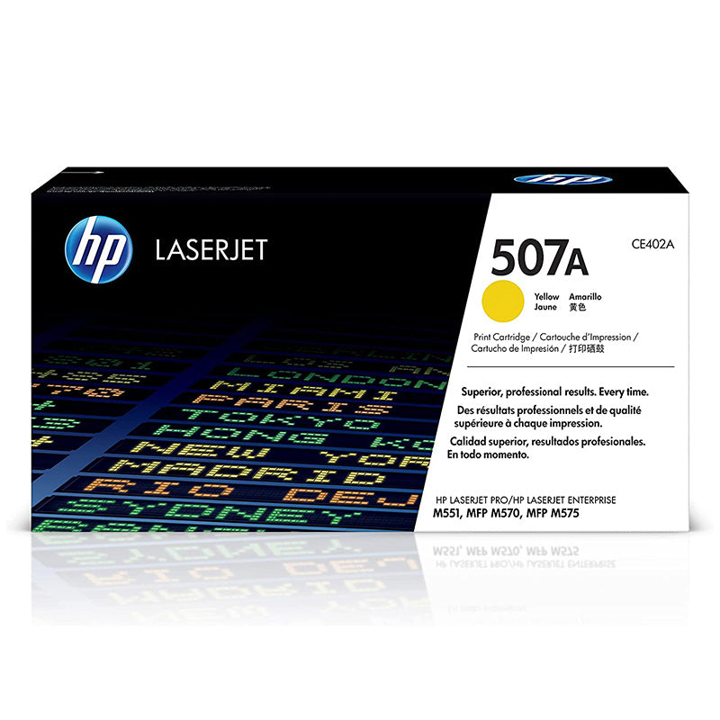 Generic HP 507A Toner Cartridge - Yellow