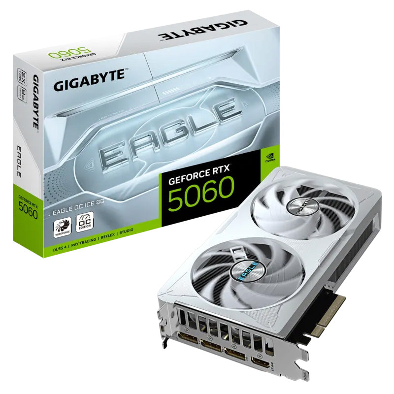 Gigabyte GeForce RTX 5060 Eagle OC Ice 8G Graphics Card