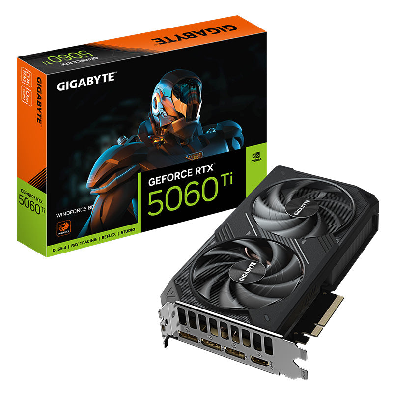 Gigabyte GeForce RTX 5060 Ti WindForce 8G Graphics Card
