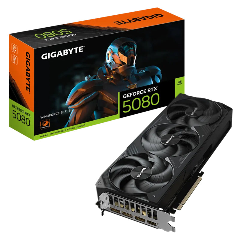 Gigabyte GeForce RTX 5080 Windforce SFF 16G Graphics Card