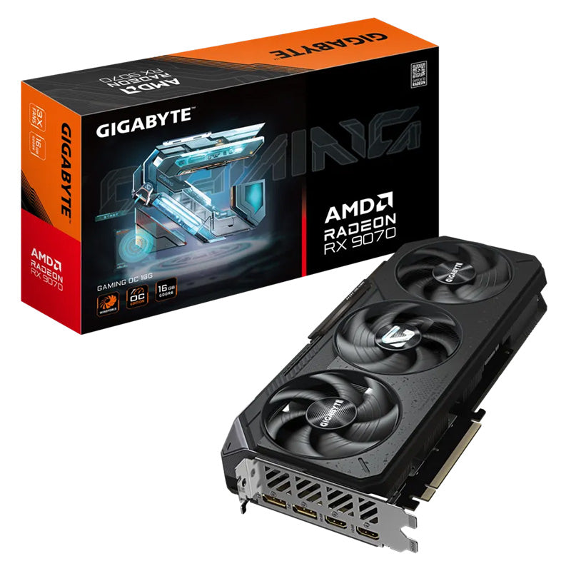 Gigabyte Radeon RX 9070 Gaming 16G OC Graphics Card