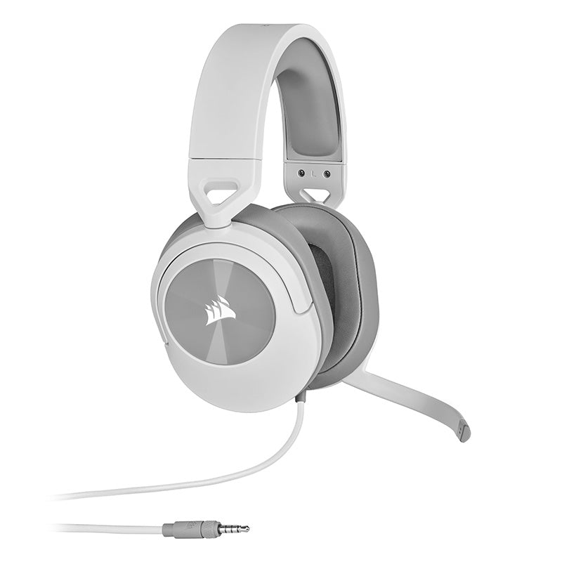 Corsair HS55 Surround Wired Gaming Headset - White