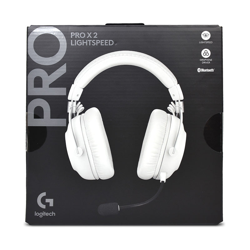 Logitech G PRO X 2 Lightspeed Wireless Gaming Headset - White