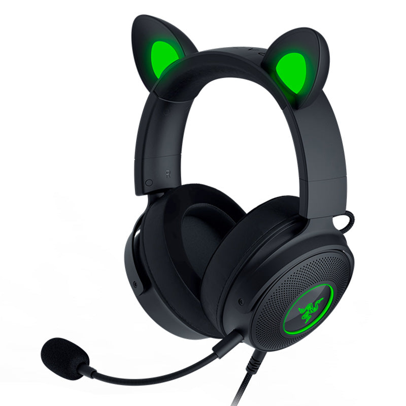 Razer Kraken Kitty V2 Pro Wired RGB Headset with Interchangeable Ears - Black