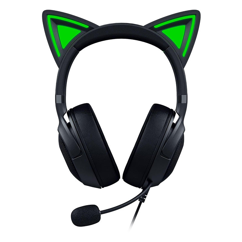 Razer Kraken Kitty V2-USB Headset with RGB Kitty Ears-Black-FRML Packaging
