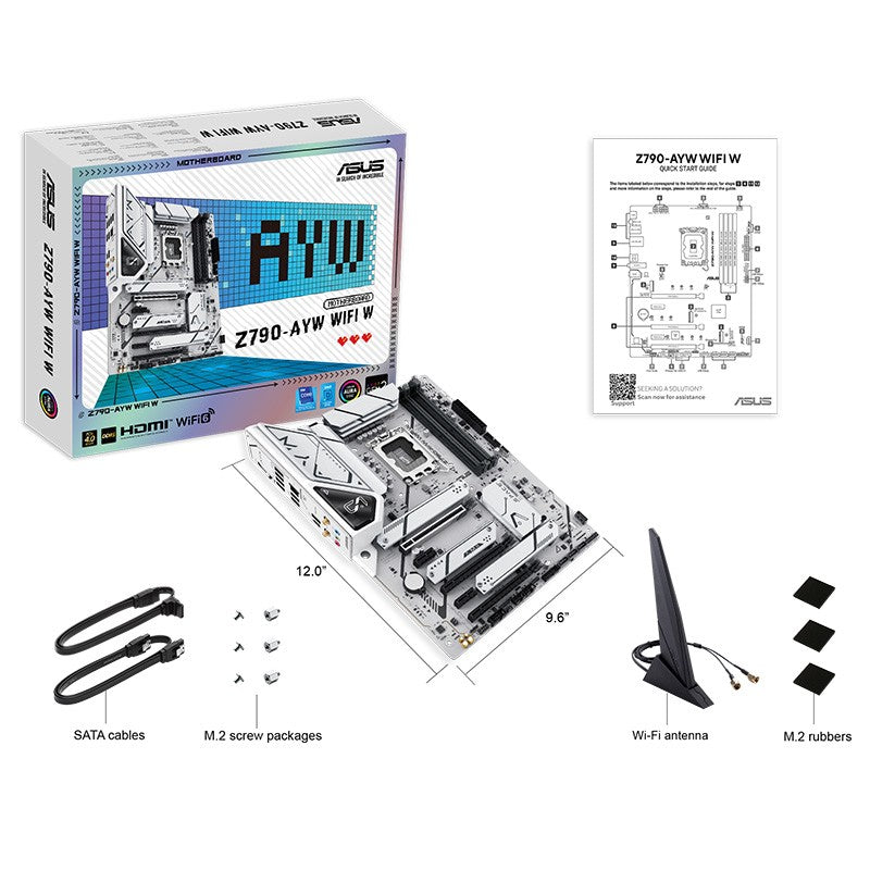 Asus Z790-AYW WiFi W LGA 1700 ATX Motherboard