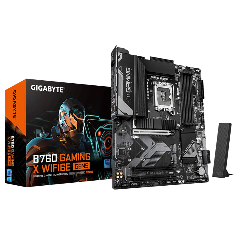 Gigabyte B760 Gaming X WIFI6E GEN5 LGA 1700 ATX Motherboard