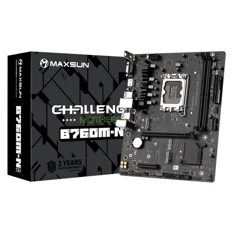 MAXSUN Challenger B760M D5 WIFI LGA 1700 mATX Motherboard