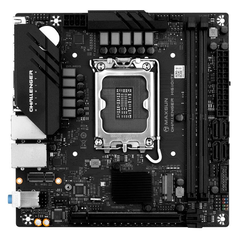 MAXSUN Challenger H610ITX 2 LAN LGA 1700 ITX Motherboard