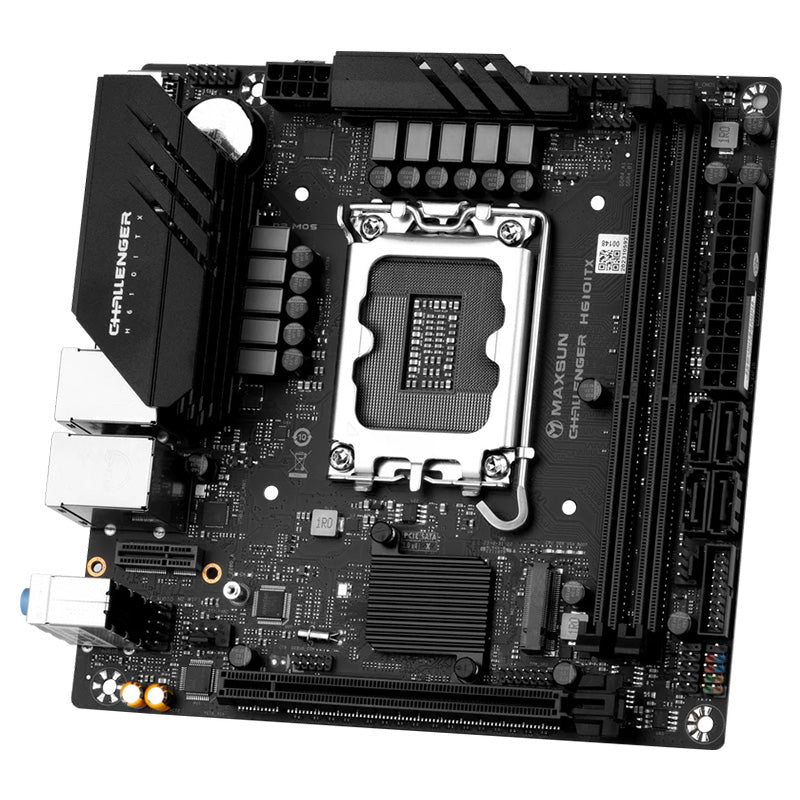 MAXSUN Challenger H610ITX 2 LAN LGA 1700 ITX Motherboard
