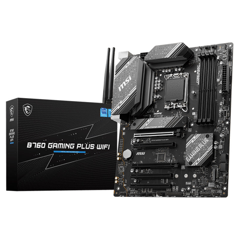 MSI B760 Gaming Plus WiFi LGA 1700 ATX Motherboard