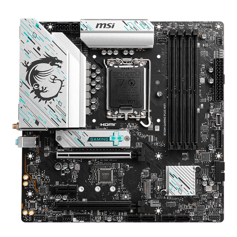 MSI B760M Gaming Plus WiFi LGA 1700 mATX Motherboard