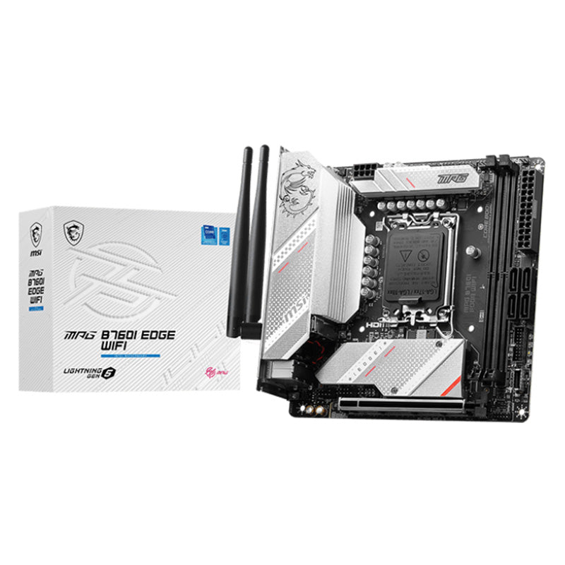 MSI MPG B760I Edge WIFI DDR5 LGA 1700 Mini-ITX Motherboard