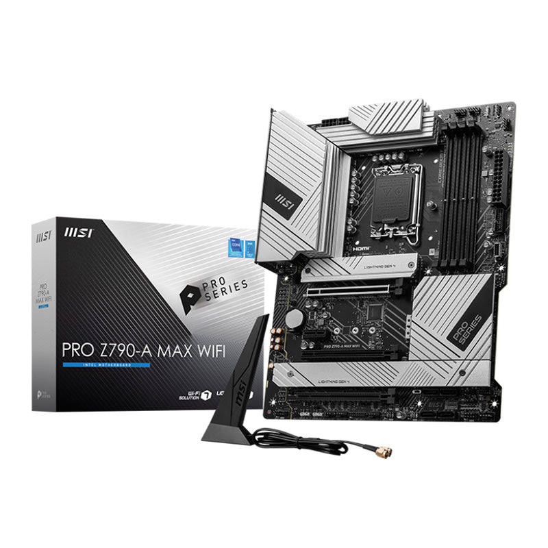 MSI Pro Z790-A Max WiFi LGA 1700 Motherboard - White