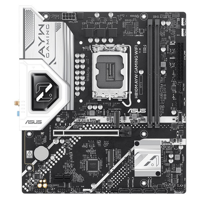 Asus H810M AYW Gaming WiFi-CSM LGA 1851 micro-ATX Mottherboard