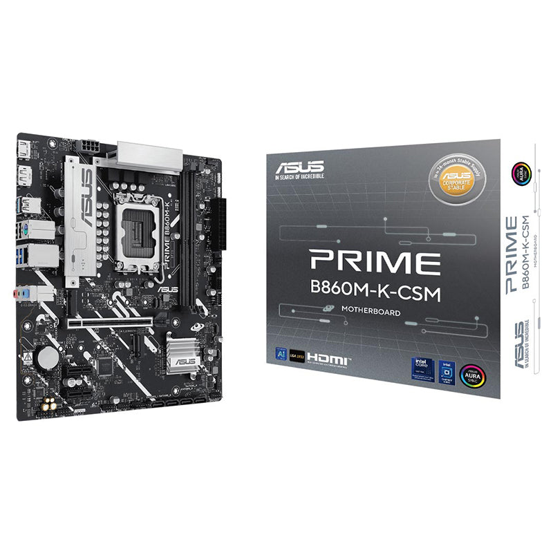 Asus Prime B860M-K CSM LGA 1851 micro-ATX Motherboard