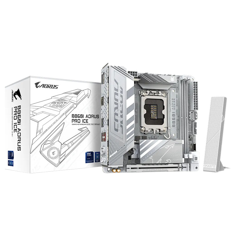 Gigabyte B860I Aorus Pro Ice LGA 1851 mini-ITX Motherboard
