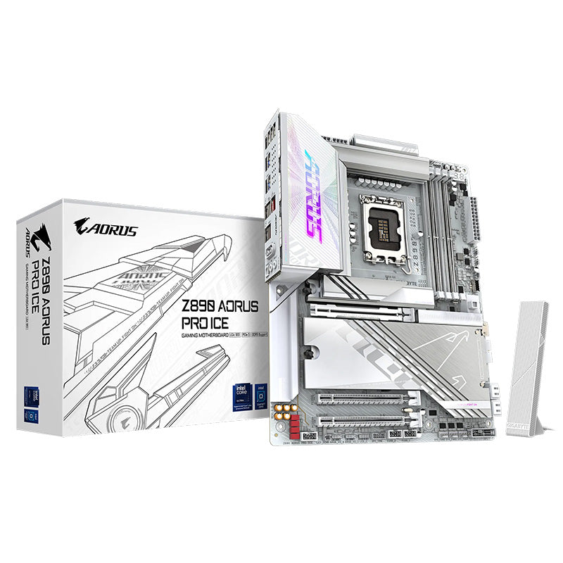 Gigabyte Z890 Aorus Pro Ice LGA 1851 ATX Motherboard