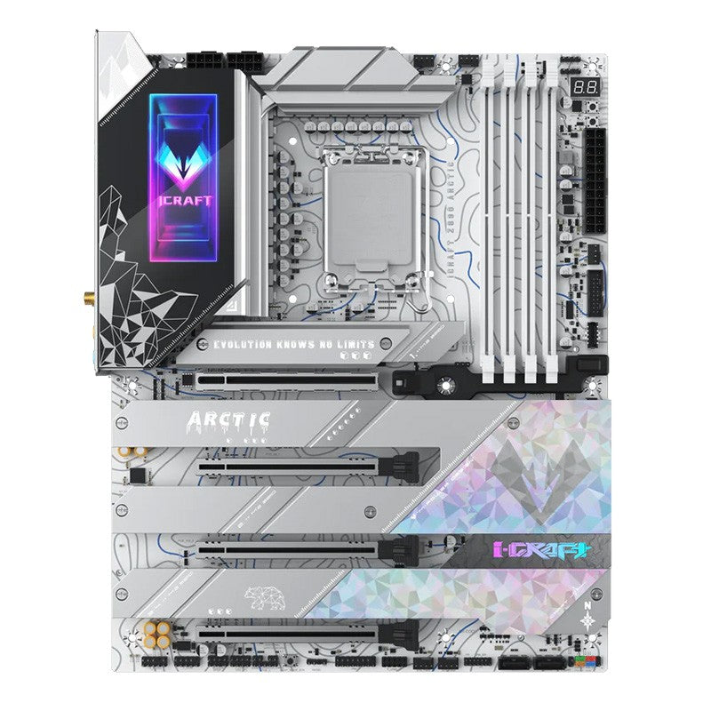 MAXSUN iCraft Z890 Arctic LGA 1851 ATX Motherboard