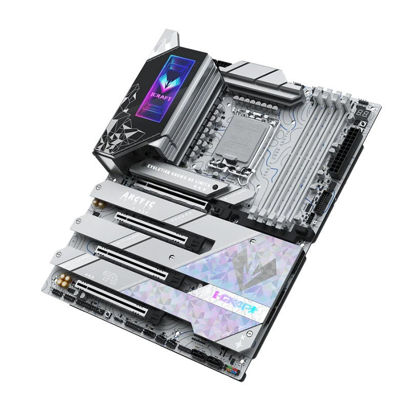 MAXSUN iCraft Z890 Arctic LGA 1851 ATX Motherboard
