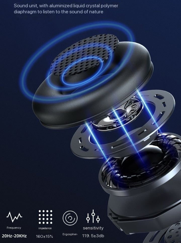 J30 Headphones Computer Wired Headphones