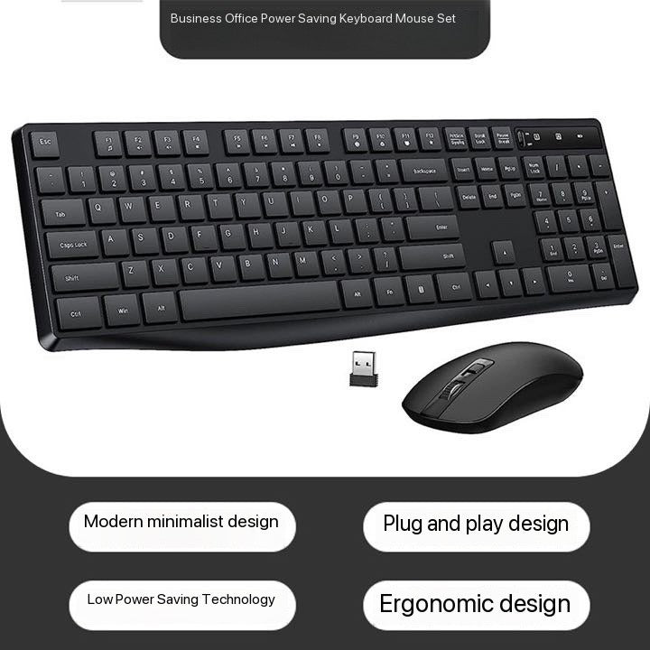 2.4G wireless keyboard mouse set gaming office computer keyboard set