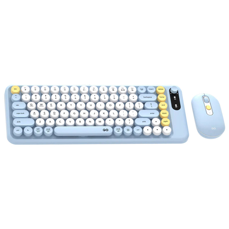 Fantech GO MOCHI85 75% Wireless Keyboard and Mouse Combo - Blue