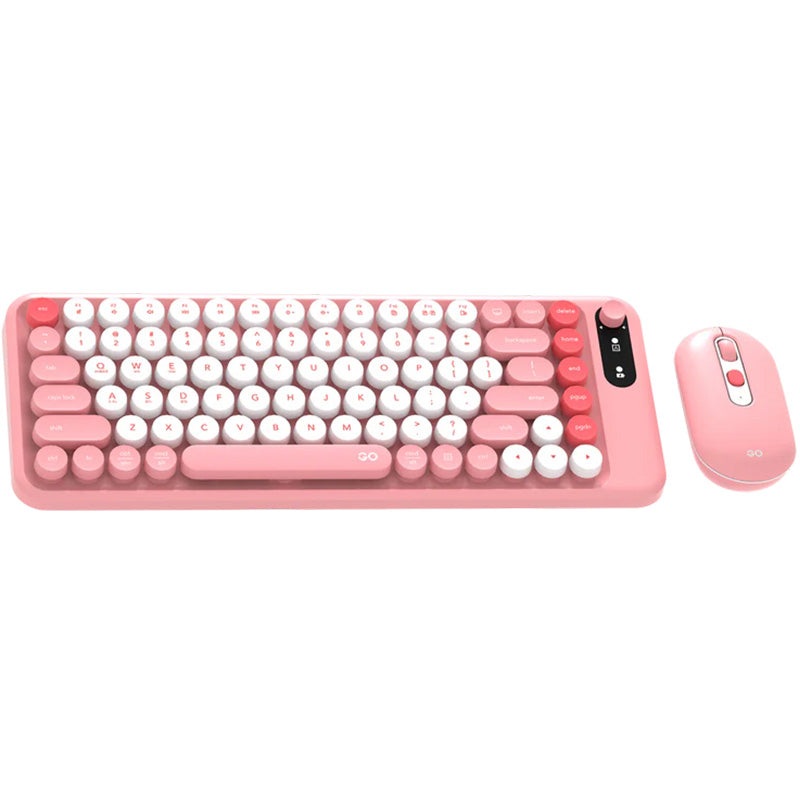 Fantech GO MOCHI85 75% Wireless Keyboard and Mouse Combo - Pink