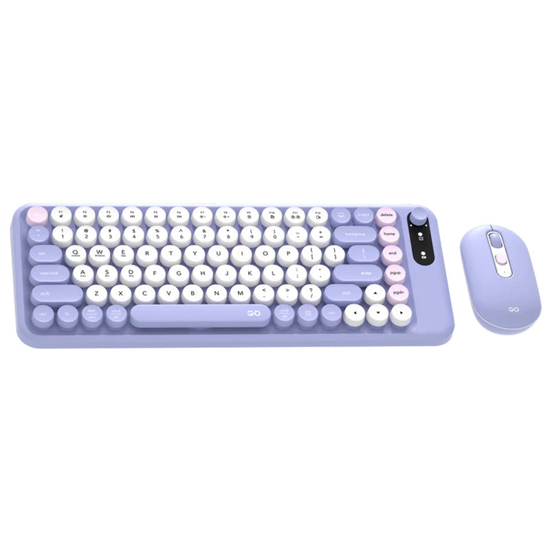 Fantech GO MOCHI85 75% Wireless Keyboard and Mouse Combo - Purple