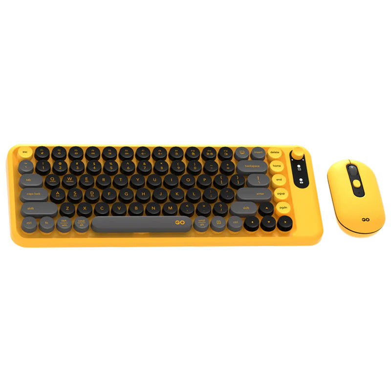 Fantech GO MOCHI85 75% Wireless Keyboard and Mouse Combo - Yellow