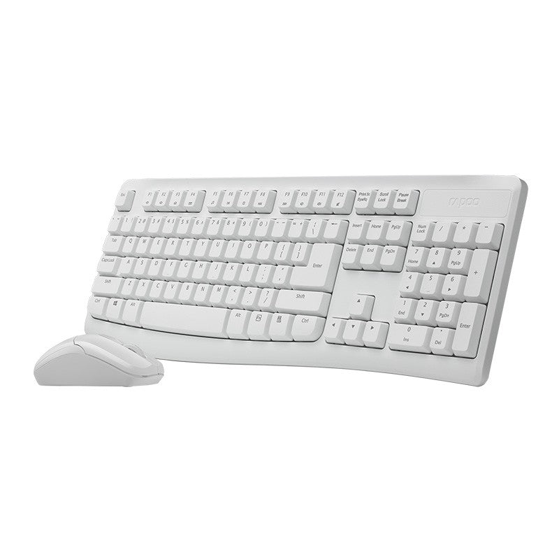 Rapoo X1800 Pro Wireless Mouse & Keyboard Combo - White