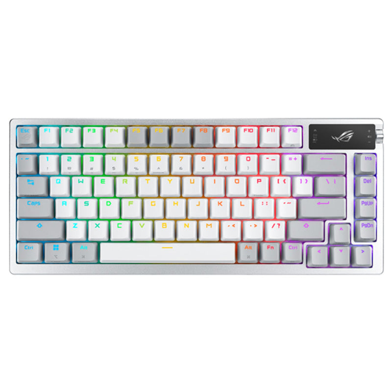 Asus ROG Azoth RGB White Wireless Mechanical Keyboard - Storm SW
