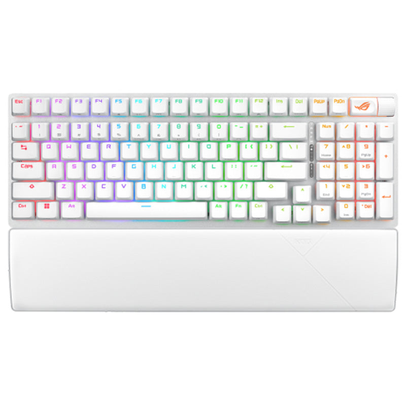 Asus ROG Strix Scope II 96 Wireless White Mechanical Gaming Keyboard - Snow Switch