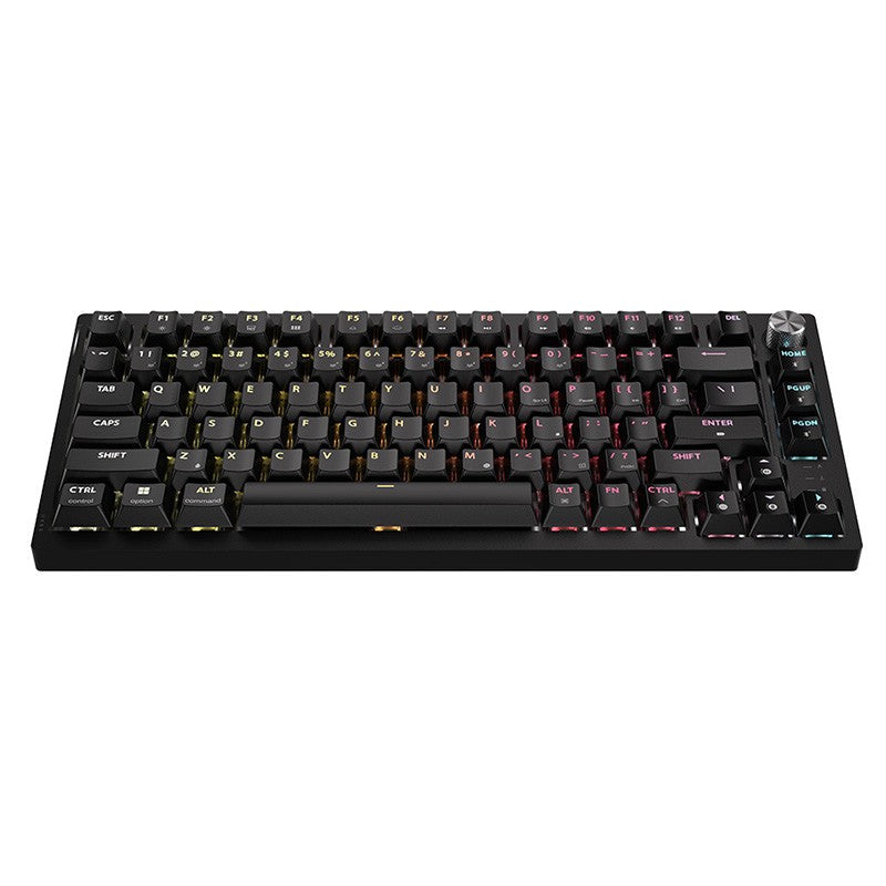 Corsair K65 Plus Wireless Tactile 75% RGB Mechanical Gaming Keyboard with MLX Fusion Tactile Switch - Tactile Black