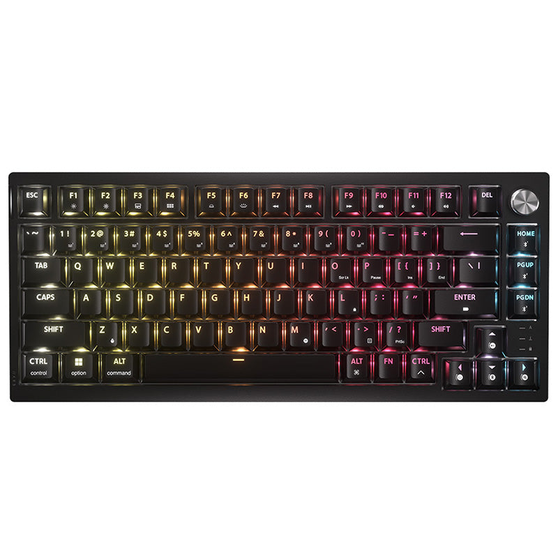Corsair K65 Plus Wireless Tactile 75% RGB Mechanical Gaming Keyboard with MLX Fusion Tactile Switch - Tactile Black
