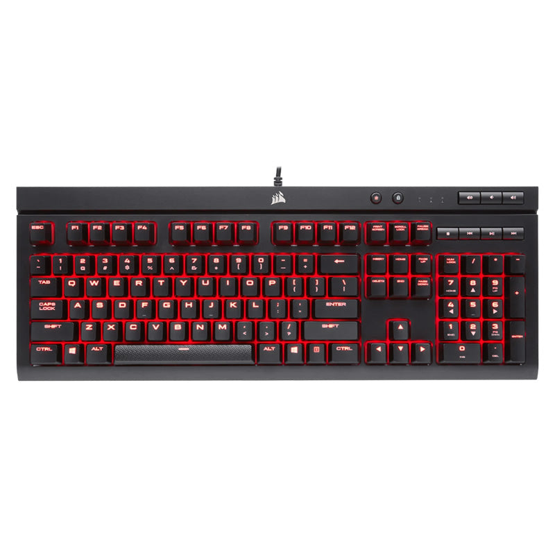 Corsair K68 Red Backlit Mechanical Gaming Keyboard with Cherry MX Red Switch