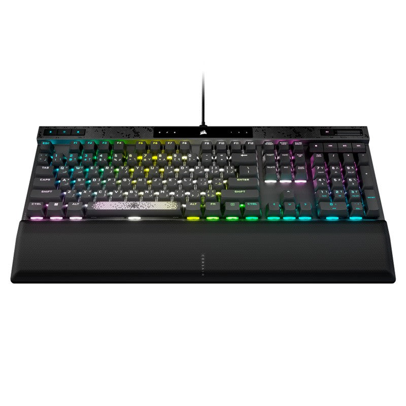 Corsair K70 Max RGB Mechanical Gaming Keyboard MGX White Switch - Steel Grey