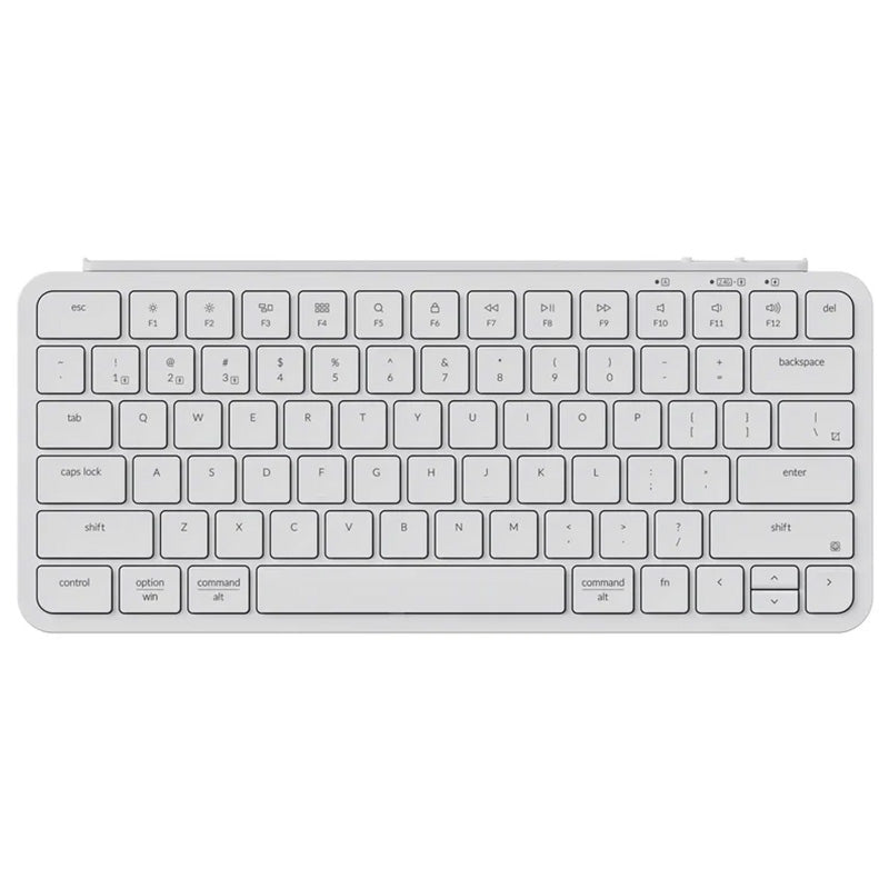 Keychron B1 Pro Ultra-Slim Lightweight Wireless Keyboard - Ivory White