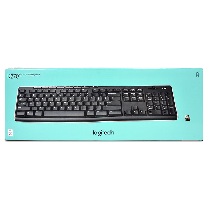 Logitech K270 Wireless Keyboard with Unifying Receiver
