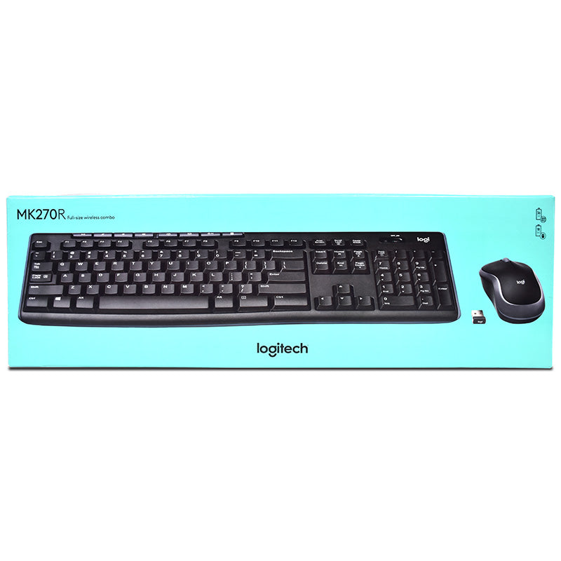 Logitech MK270R Wireless Keyboard and Mouse Combo