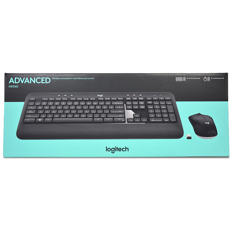 Logitech MK540 Wireless Keyboard and Mouse Combo