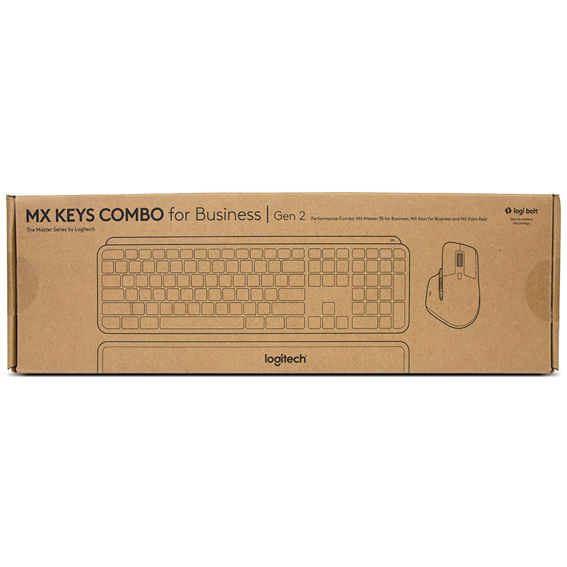Logitech MX Keys Keyboard and Mouse Combo for Business - Gen 2