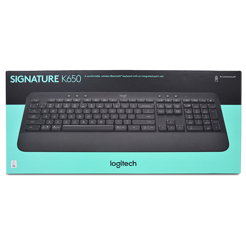 Logitech Signature K650 Wireless Keyboard - Graphite English