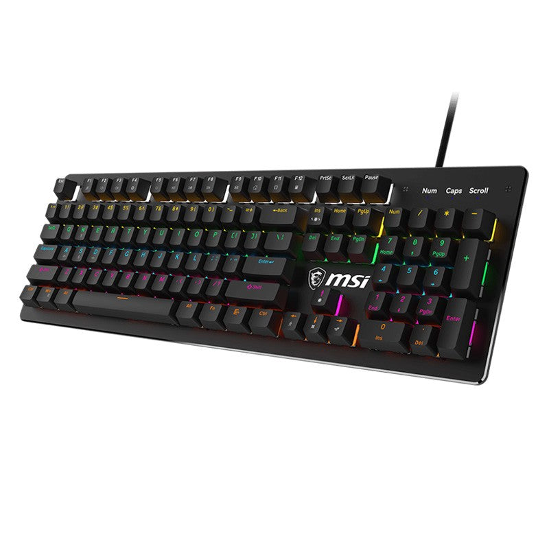 MSI Forge GK300 RGB Advanced Wired Mechanical Gaming Keyboard - Blue Switch