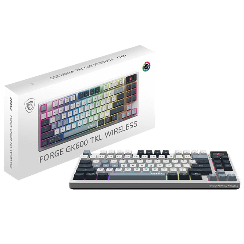 MSI Forge GK600 TKL Wireless Sky Gaming Keyboard