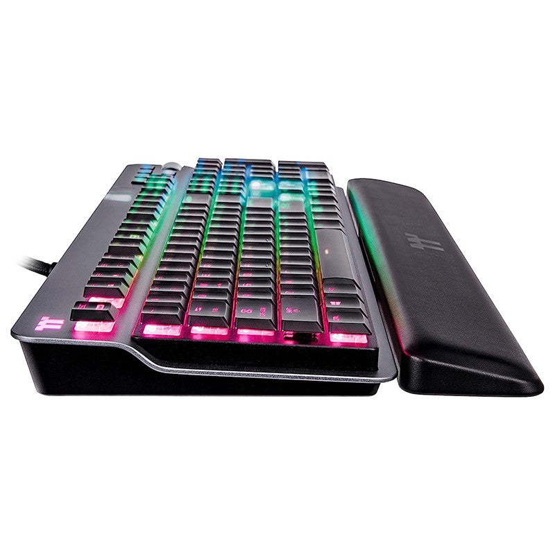 Thermaltake ARGENT K6 RGB Low Profile Wired Mechanical Gaming Keyboard - Cherry MX Speed Silver